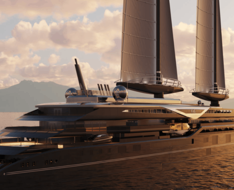 Orient Express Silenseas: The world’s largest sailing ship is unveiled