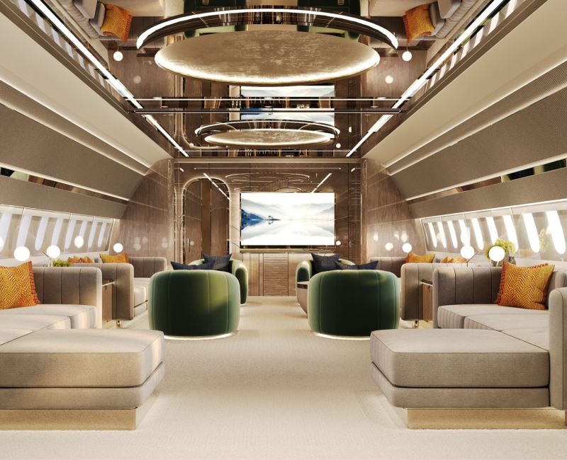 Solrise: The Future of VVIP Jet Interiors
