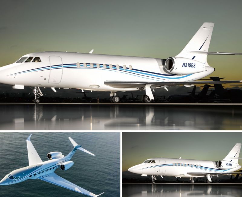 A Review of 5 Large-Cabin Business Jets