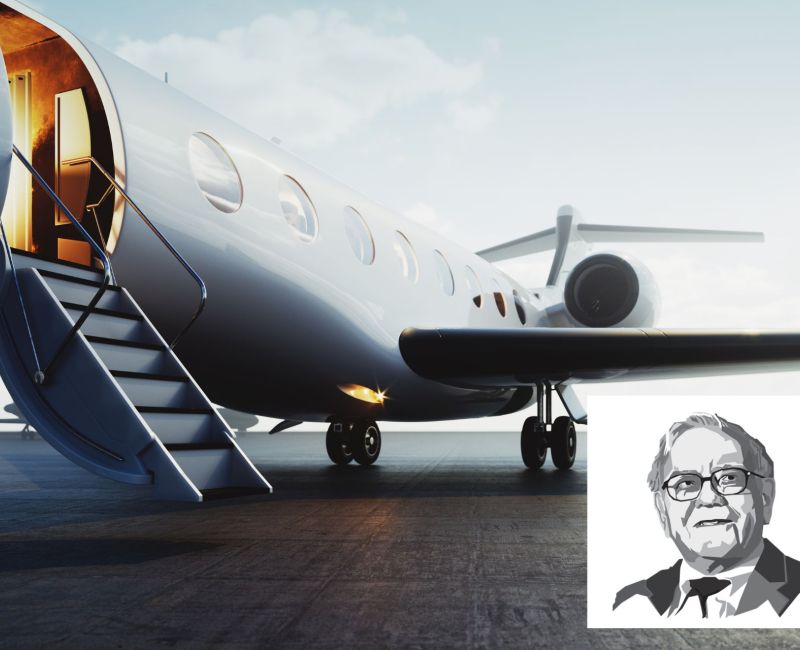 Warren Buffet on his Private Jet – from The Indefensible to The Indispensable