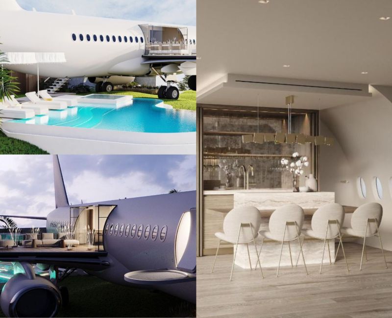 The World’s First Luxury Hotel in an Airplane