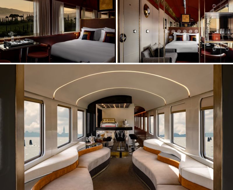 Orient Express La Dolce Vita Train Ready for Departure!