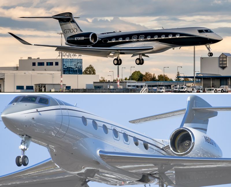Upgraded Gulfstream G700 Business Jet Breaks Two Records in One Day